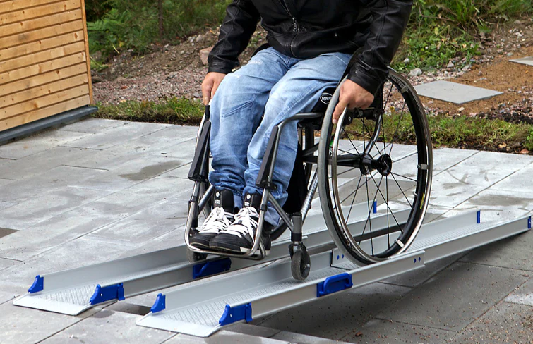 Lee más sobre el artículo Rampa plegable para silla de ruedas
